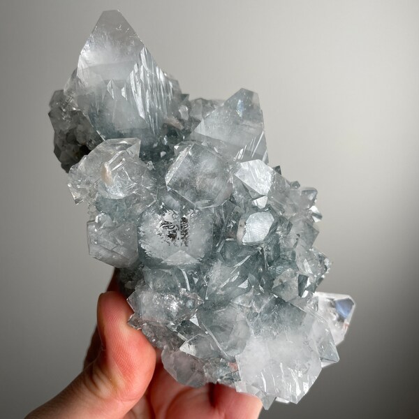 HQ Icy Apophyllite Cluster