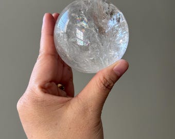 65mm Brazilian Quartz Sphere