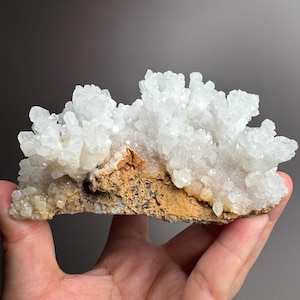 White Calcite Specimen ~ Crystal Specimen ~ Crystal Decor ~ Calcite Crystal