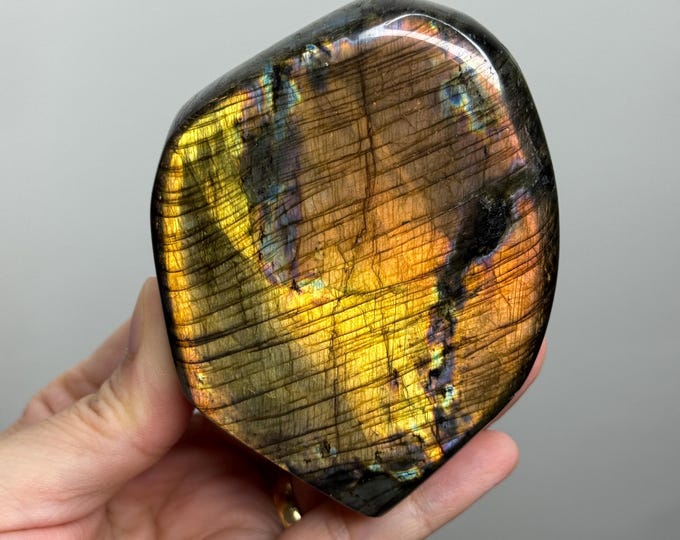 Labradorite Freeform ~ Sunset Vibe ~ Madagascar