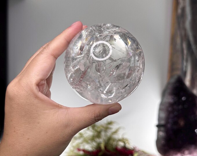 Brazilian Clear Quartz Sphere ~ High Quality ~ Meditation Crystals