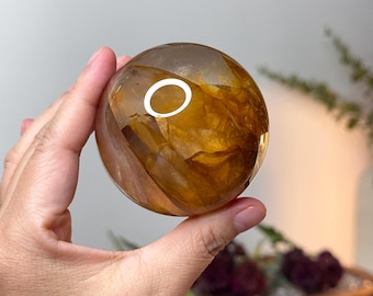 High Quality Golden Healer Quartz Sphere ~ Madagascar