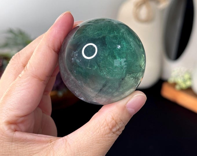 Gemmy Fluorite Sphere ~ High Quality