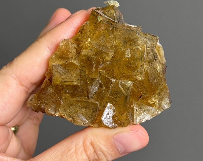 Spanish Yellow Fluorite Specimen