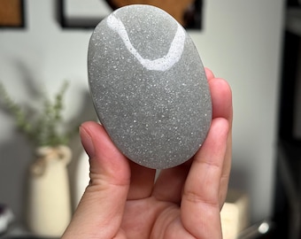 Sage Silvery Aventurine Palmstone ~ Tanzania