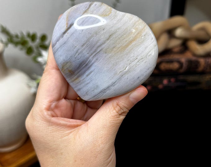 Ocean Jasper Heart