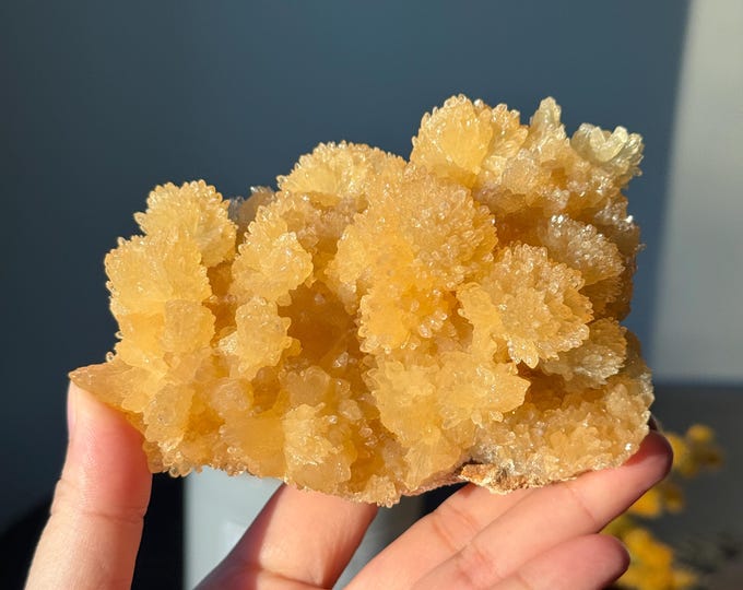 Orange Calcite Specimen