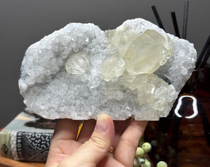 1.5 lb Yellow Calcite Specimen