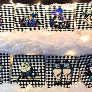 Coasters, Wonderland with Alice and Friends, Gift for Her, Housewarming Gift, Unique Gift