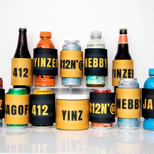 Pittsburgh Drink Slap Wrap: Yinzer Can Cooler