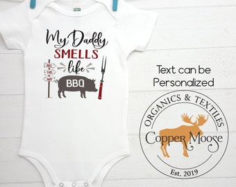 Cute Infant Bodysuit Baby Romper BBQ Apprentice CafePress BBQ Fire