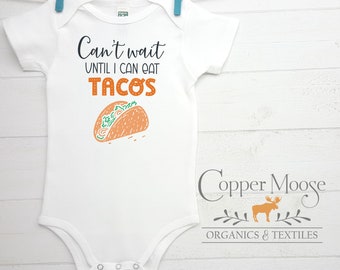 Taco Baby Onesie®, Taco Baby Girl, Taco Baby Boy, Taco Bodysuit, Baby Girl Clothes, Baby Boy Clothes, Unisex Baby Clothes