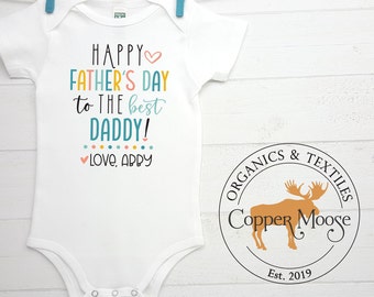 Father's Day Onesie®s®, Father's Day Baby, Father's Day Baby Clothes, Organic Baby Clothes, Father's Day Baby Girl, Father's Day Baby Boy