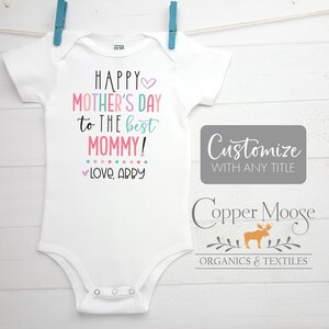 Mother's Day Onesie®s®, Mother's Day Baby, Mother's Day Baby Clothes, Organic Baby Clothes, Mother's Day Baby Girl, Mother's Day Baby Boy