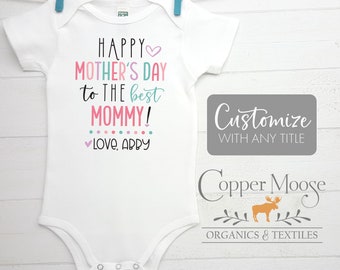 Mother's Day Onesie®s®, Mother's Day Baby, Mother's Day Baby Clothes, Organic Baby Clothes, Mother's Day Baby Girl, Mother's Day Baby Boy