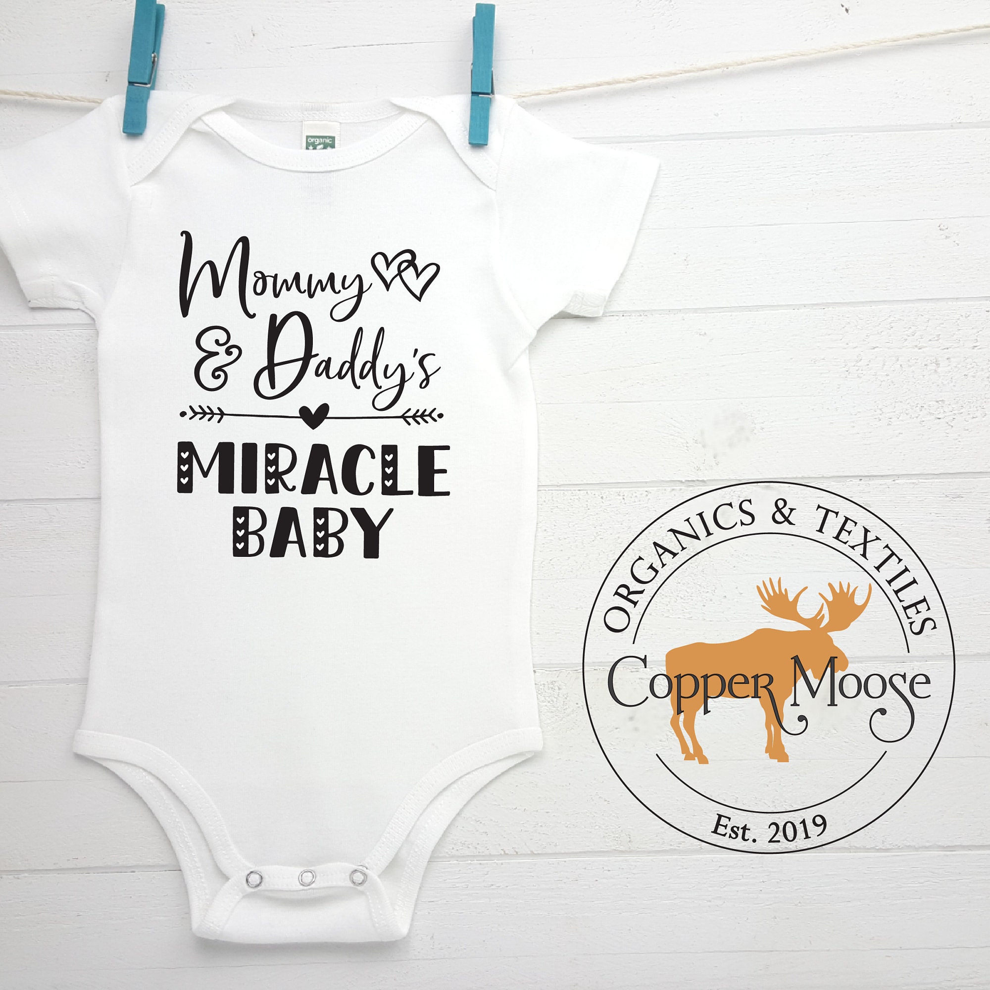 mommy and daddy's miracle outfit
