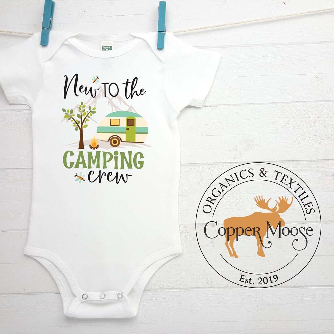 Camping Onesie®, Camper Onesie®, Camping Baby Clothes, Camping Baby Girl, Camping Baby Boy