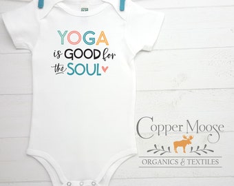 Yoga Onesie®, Yoga Baby, Organic Baby Clothes, Baby Yoga, Mommy's Yoga Buddy, baby girl yoga, baby boy yoga