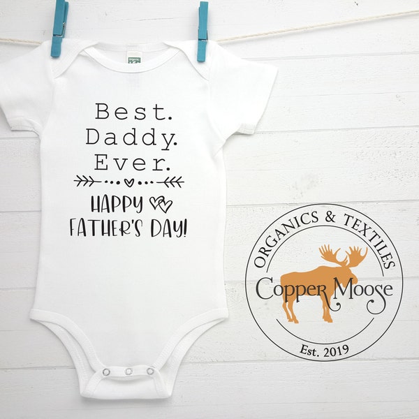 Father's Day Onesie®, Father's Day Baby, Father's Day Baby Clothes, Organic Baby Clothes, Father's Day Baby Girl, Father's Day Baby Boy