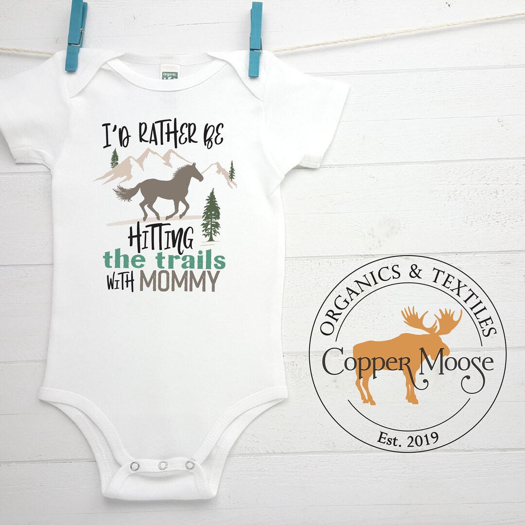 Horse Onesie®, Riding Horses Onesie®, Ride With Mommy Onesie®, Horse
