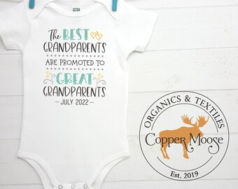 Great Grandparent Pregnancy Reveal Onesie®, Great Grandchild Onesie®, Great Grandparent Pregnancy Announcement, First Pregnancy Reveal