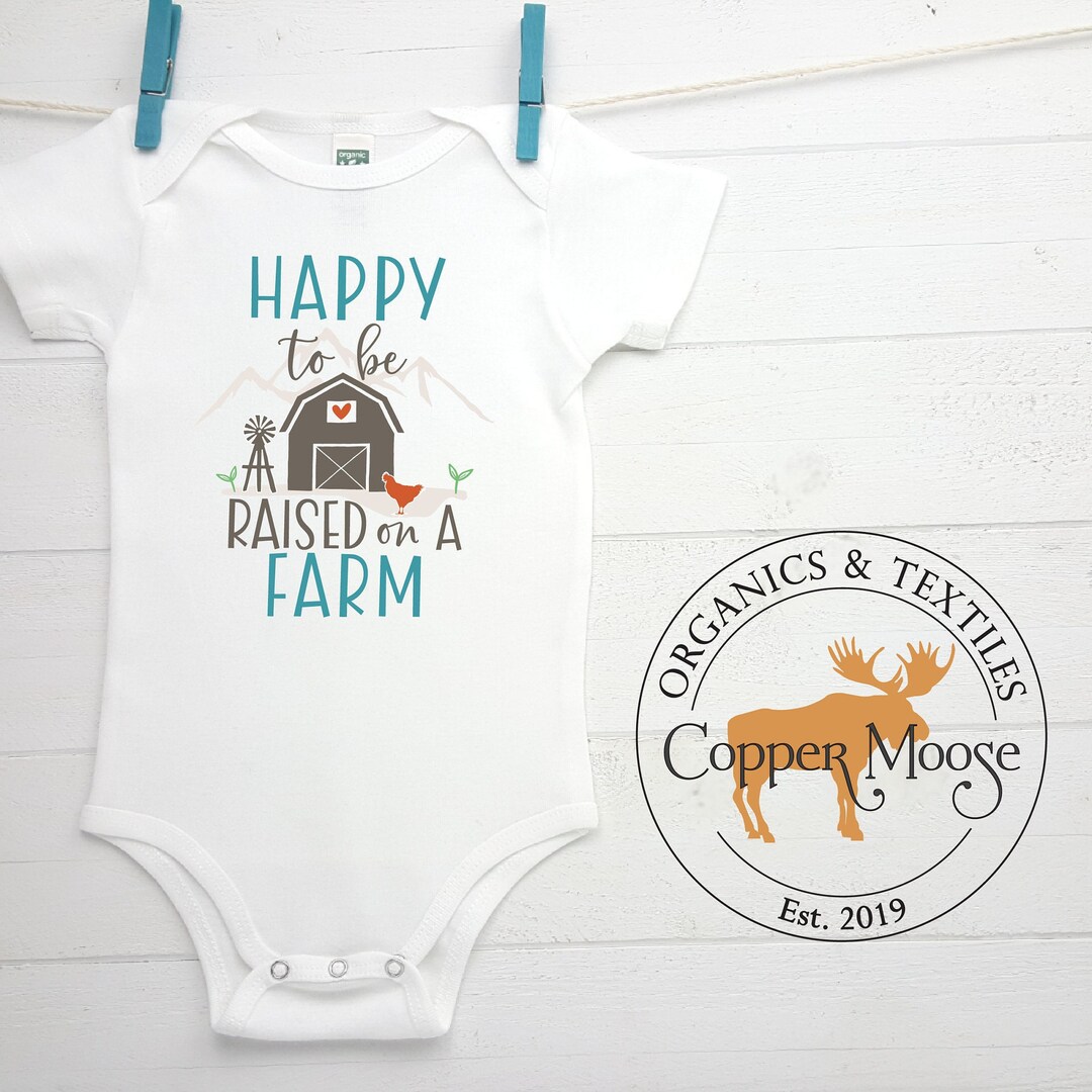 Farm Onesie® Farm Baby Clothes Organic Baby Clothes Farm Etsy
