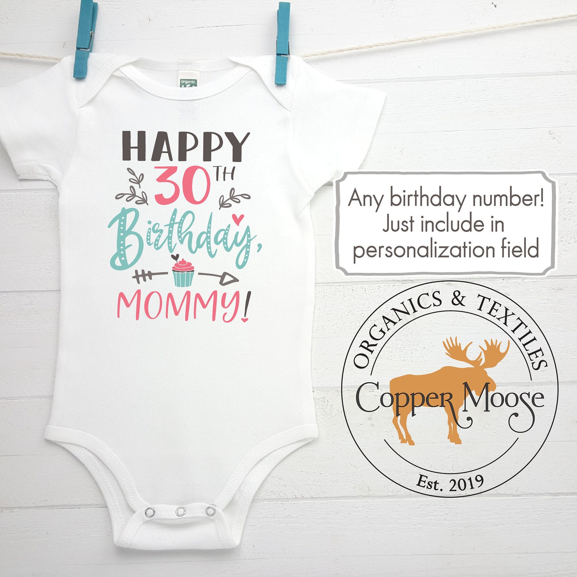 Happy birthday onesie 2025