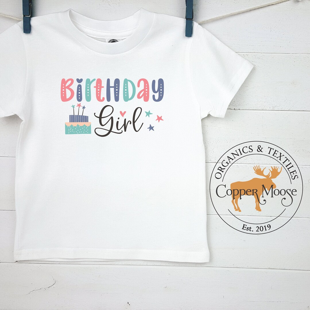 Kids Birthday Girl Shirt Birthday Girl Shirt Toddler Etsy