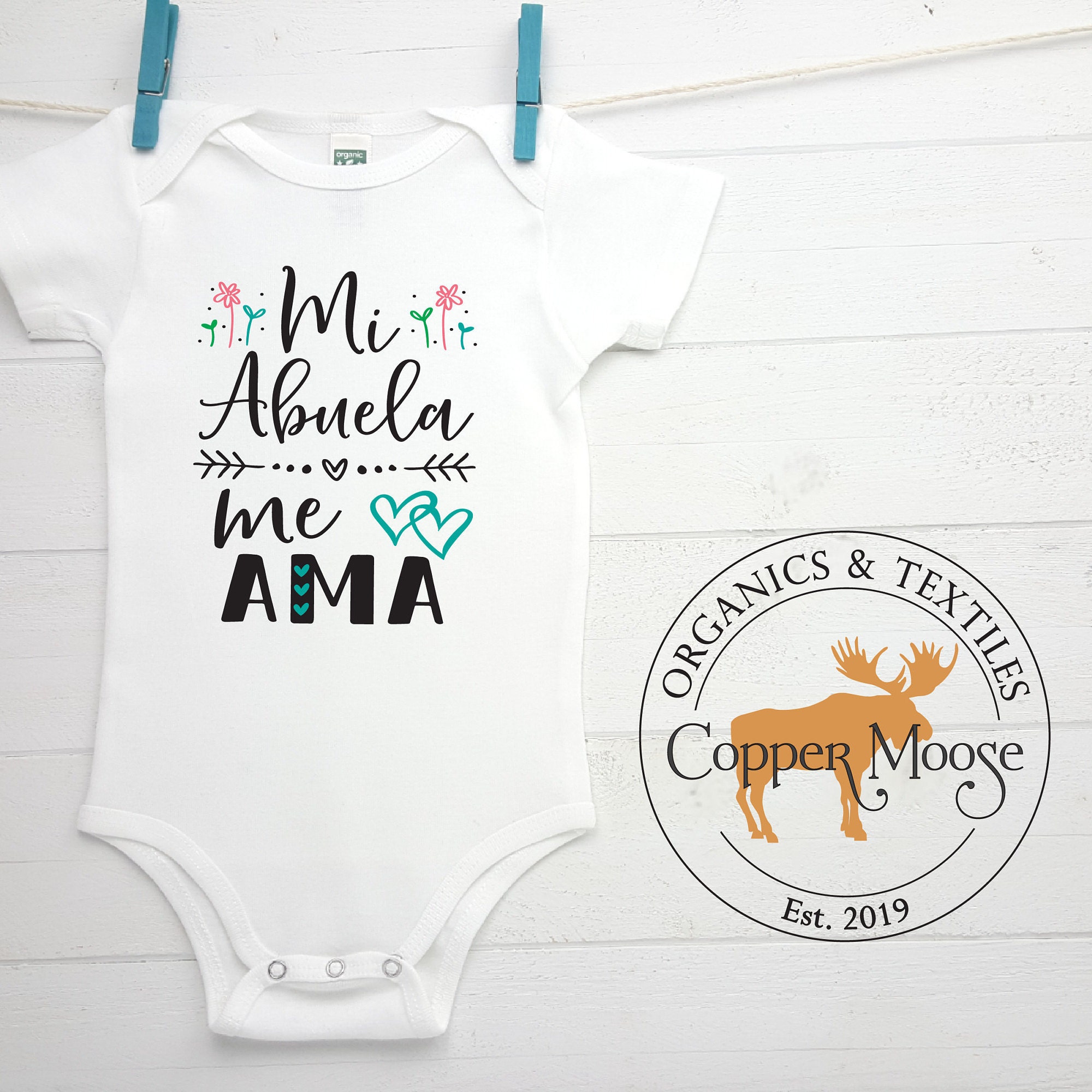 Abuela onesie sales