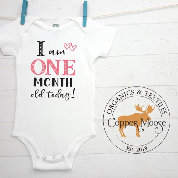 one month old today