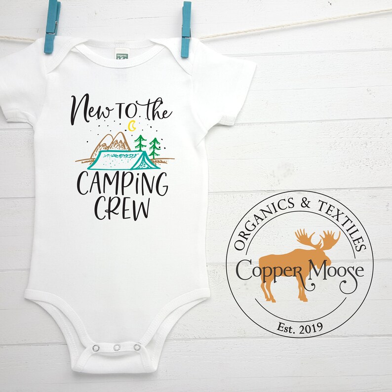 Camping Onesie Camper Onesie Camping Baby Clothes Camping Etsy