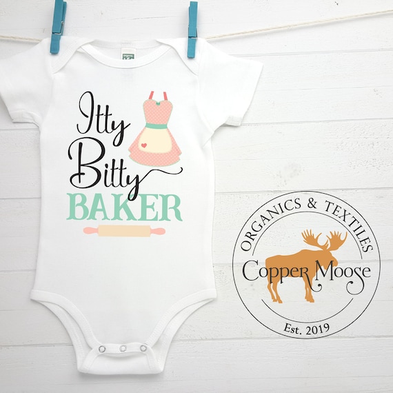 Baker Onesie Baking Baby Shirt Baker Baby Girl Baker Baby Boy