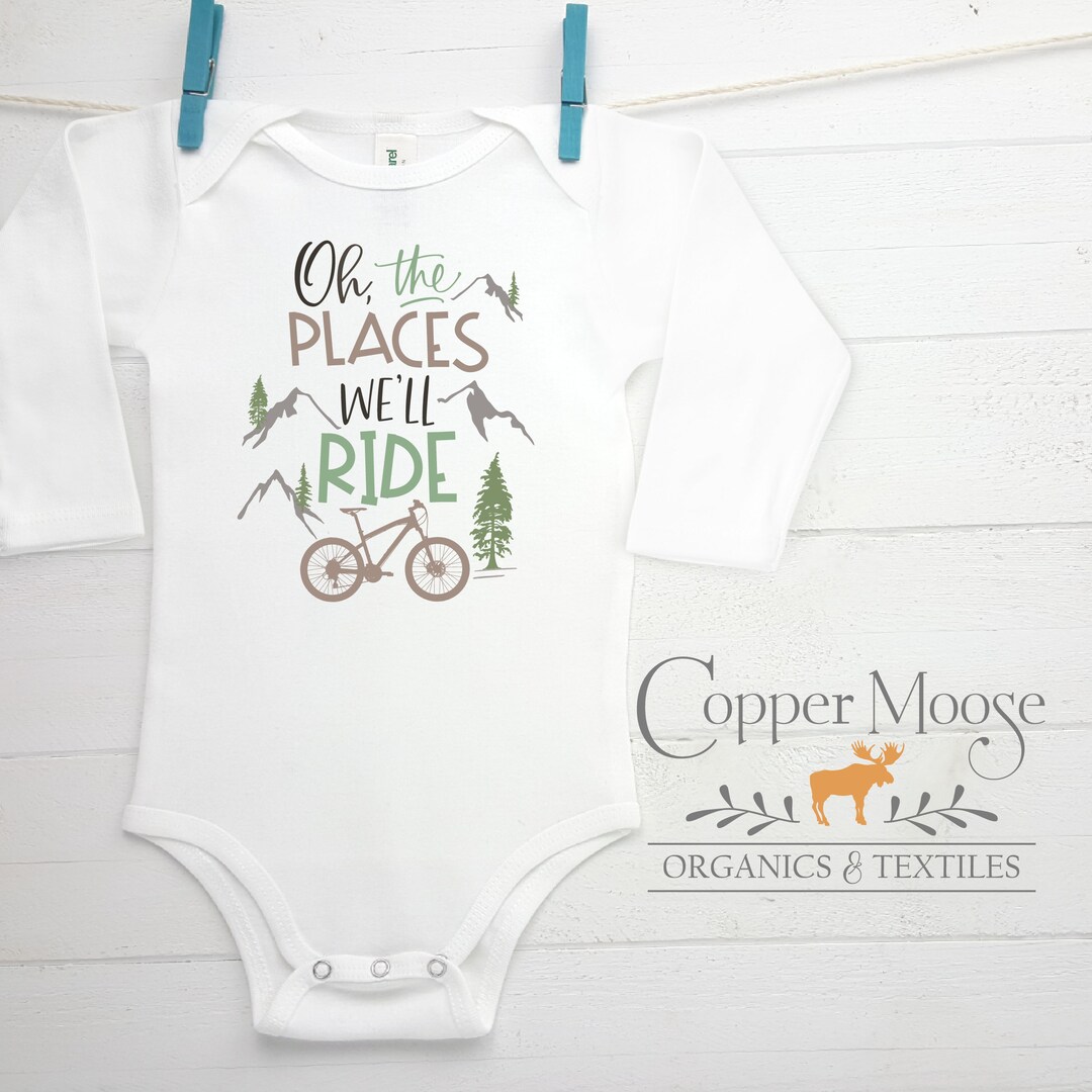 Bike Onesie®, Mountain Bike Baby, Bicycle Onesie®, Bike Baby Clothes