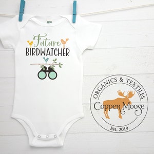 Birdwatcher Onesie®, Bird Watcher Onesie®, Birdwatching Baby, Birdwatching Baby Boy, Bird watching Baby Girl, Bird Watching