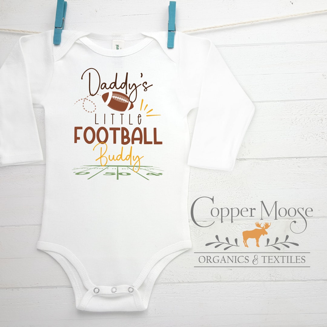 Daddy's Football Buddy, Football Onesie®, Football Baby Clothes
