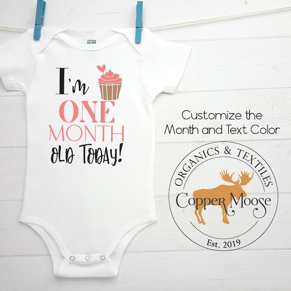 one month onesie