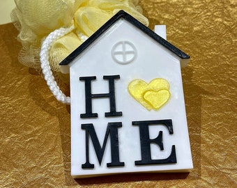 House Shaped Shea Butter Natural Glyerin Soap | Handmade Realtor Closing Gifts