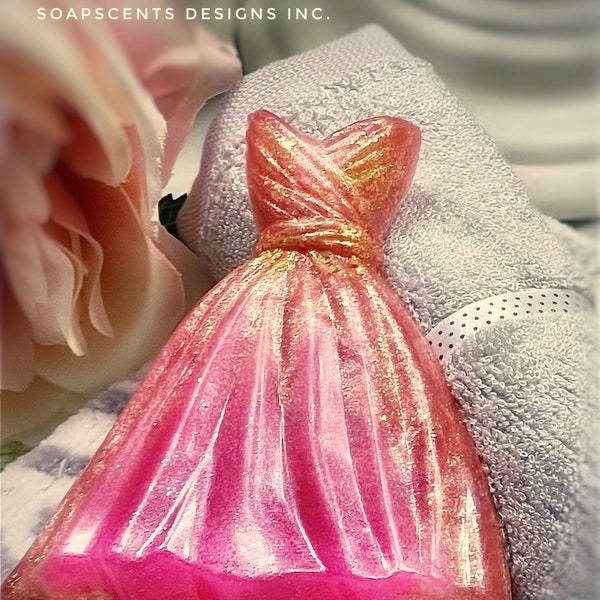 Gown shaped Soap | Dress in a Soap | Soap Dress | Handmade gift | Custom gift | Bridal Shower Favors | Unique gifts | Quinceañera Favors