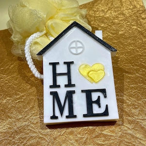 House shaped Soap | One-Of-A-Kind-Gift for Home Sellers and Buyers | Handmade | Natural | House warming Gift | Soaps for Real Estate Agents