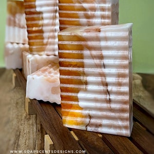 White Tea & Ginger Natural Soap | Handmade | Turmeric Bar Soaps | Bathtime | Handmade Gifts | Natural Skincare | Unique Gifts | Etsy Gifts