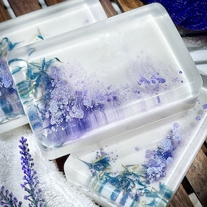 Lavender Vanilla Mint Soaps | Handmade Soap | Lavender Soap | Gifts for Her | Gifts for Mom | Vanilla Soap | Skincare | 100% Natural Soaps