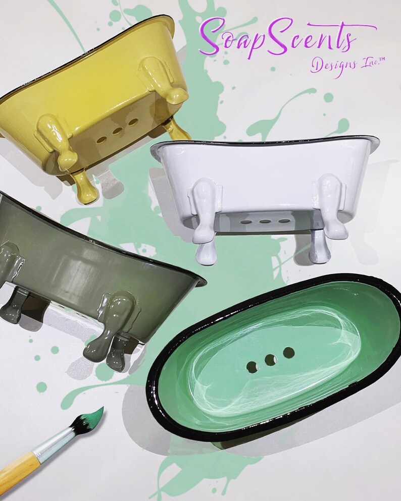 Vintage Clawfoot Bathtub Soap Dish Farmhouse Soap Dish Etsy