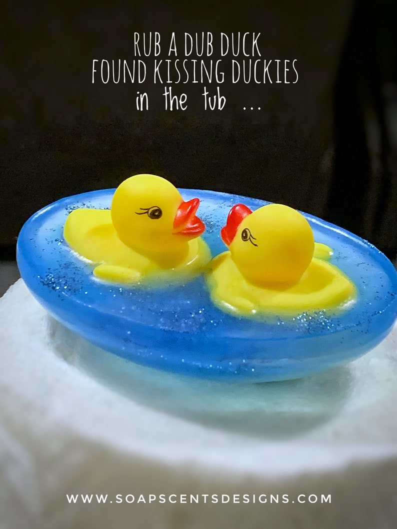 Rub a Duck Dub Soaps Rubber Ducky Novelty Soaps Party Favors Handmade All Natural Rubba Duck Soap Rubber Duck Soaps Etsy gifts image 1