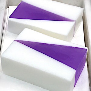 French Lavender glycerin soaps | Handmade | Soap for dry skin | All natural | Sensitive skin soap | Pure Lavender | Organic | Etsy gifts