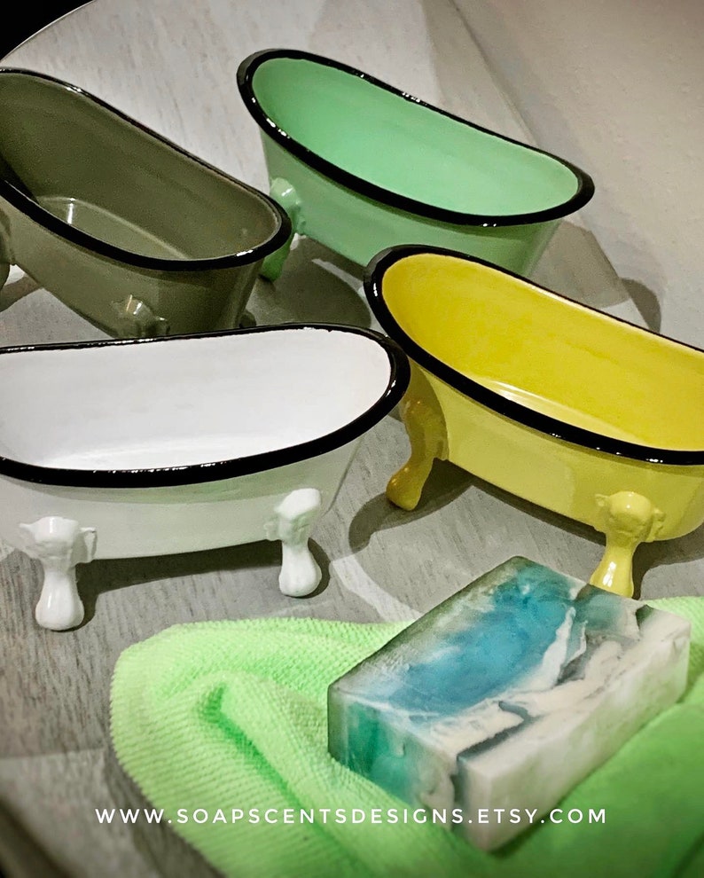 Vintage Clawfoot Bathtub Soap Dish Farmhouse Soap Dish Etsy