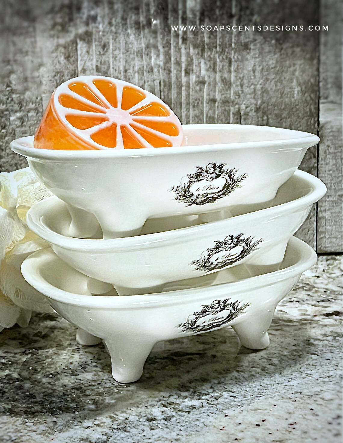 Vintage Ceramic Bathtub Soap Holder with Drainage Soap Dish Etsy