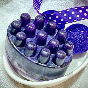 Lavender & Bergamot Massage Bar Soap |  Massage Soap Bar | Unique Gifts | Gifts for her | Gifts for him | Handmade Soaps | Spa Theme Gifts