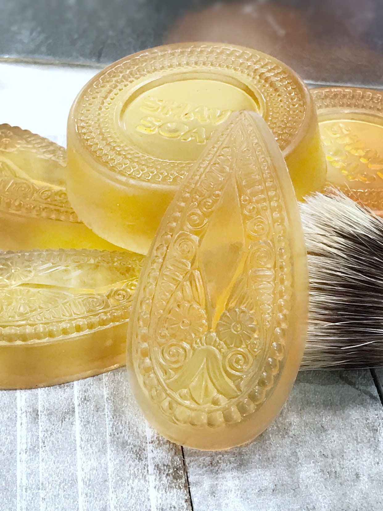 Honey and Ale Glycerin Soaps Shaving Soaps Handmade Etsy
