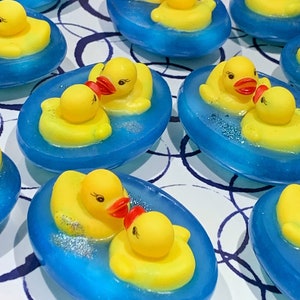 Rub a Duck Dub Soaps Rubber Ducky Novelty Soaps Party Favors Handmade All Natural Rubba Duck Soap Rubber Duck Soaps Etsy gifts image 2