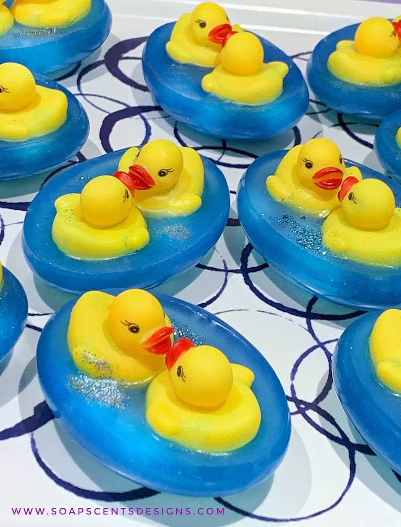 Rub a Duck Dub Soaps Rubber Ducky Novelty Soaps Party Favors Handmade All Natural Rubba Duck Soap Rubber Duck Soaps Etsy gifts image 2